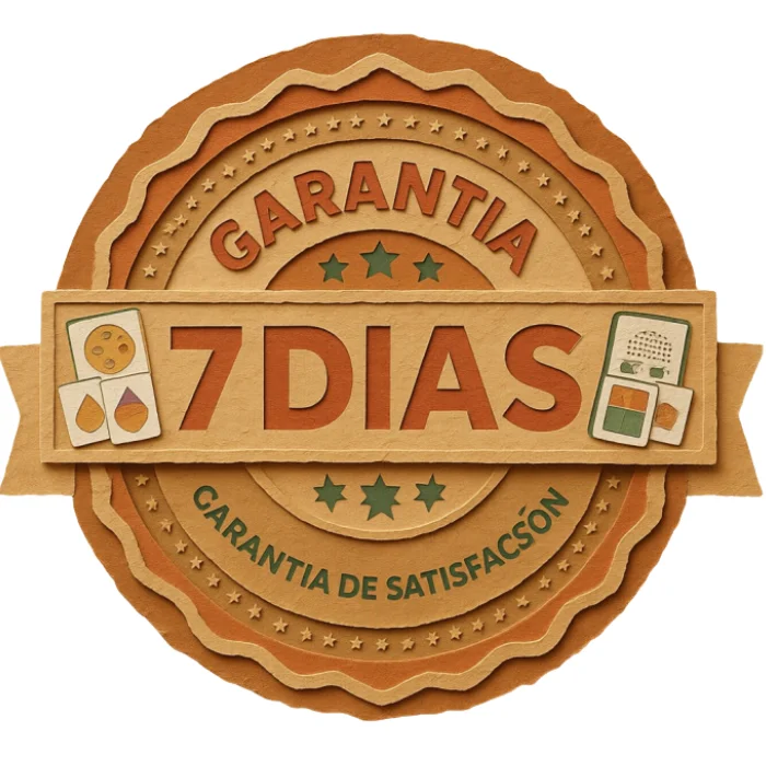 Sello de garantía de satisfacción de 7 días